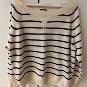 J Crew cashmere sweatshirt NWOT